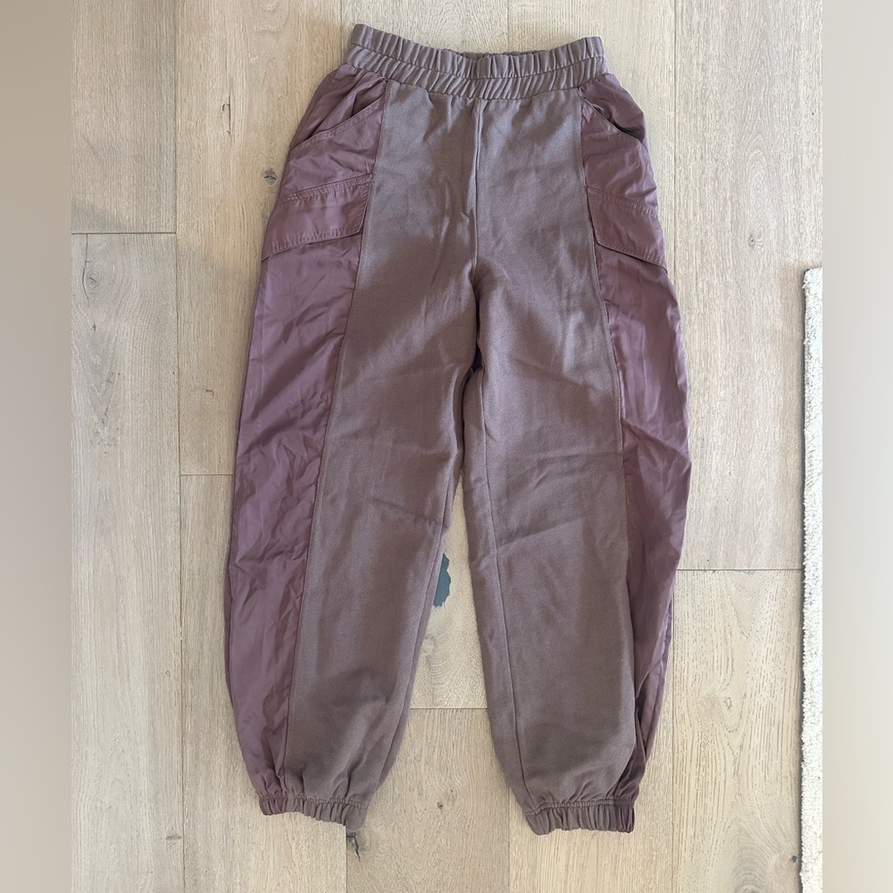 Zara Purple and Pink Track Pants